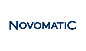 Logo di Novomatic, gruppo proprietario di AdmiralBet