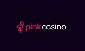 Logo di Pink Casino, marchio del gruppo LeoVegas