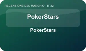 Logo testuale di Pokerstars